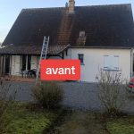Avant un nettoyage de toiture par le Couvreur Emile